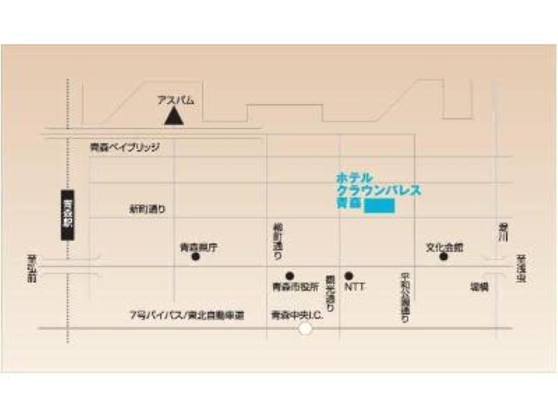 Hotel Crown Palais Aomori Zewnętrze zdjęcie